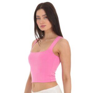(brand new) Scoop Neck Tank Top in Hot Pink in S